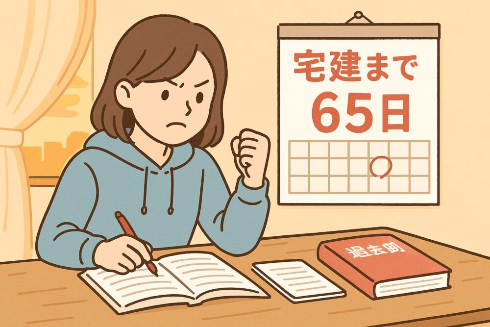 [宅建試験まであと65日！]令和2年度過去問に挑戦！合格ラインに届かず…