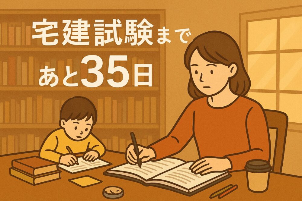 [宅建試験まであと35日！]令和2年度過去問を本番形式に挑戦！