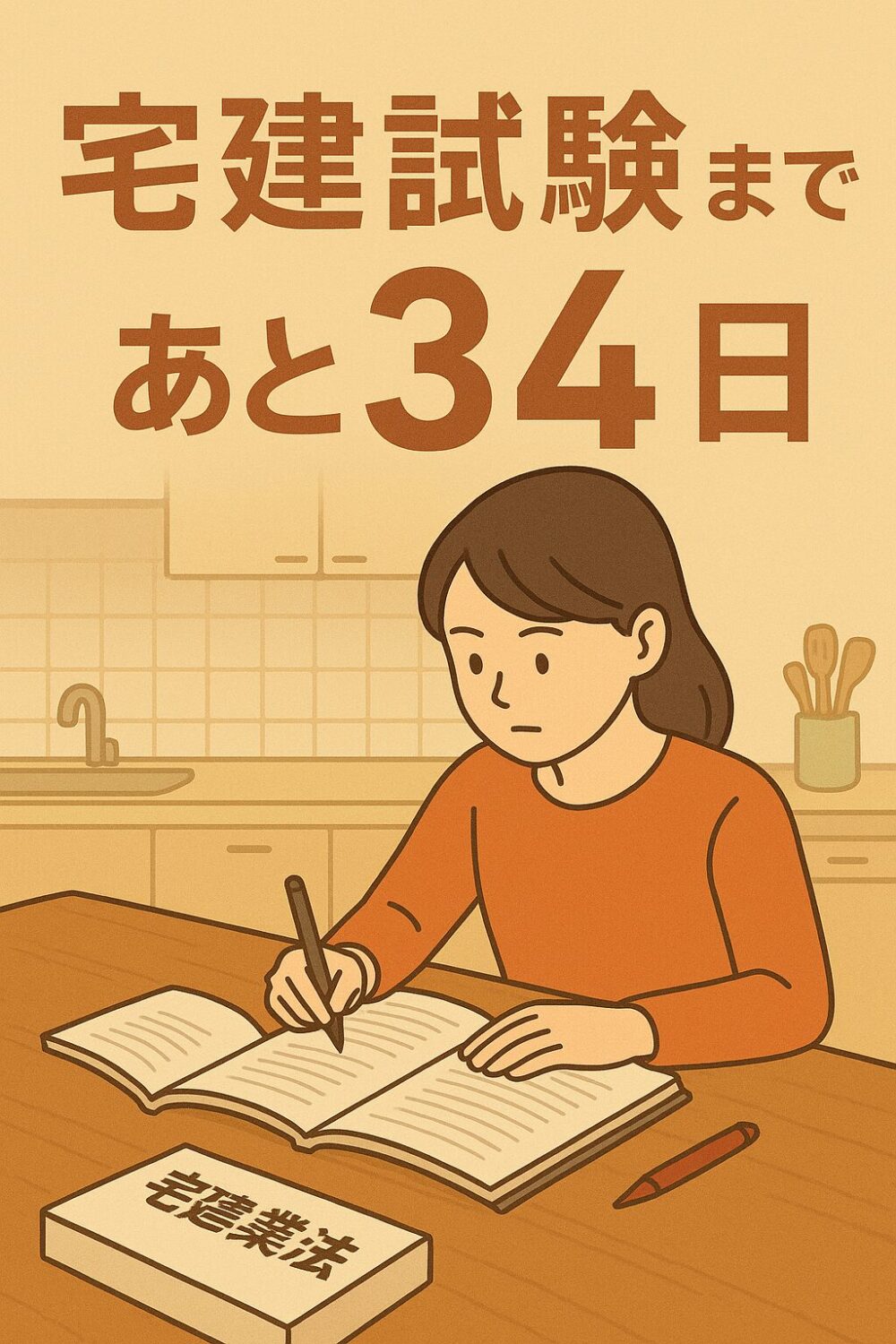 [宅建試験まであと34日！]宅建業法をじっくり復習！