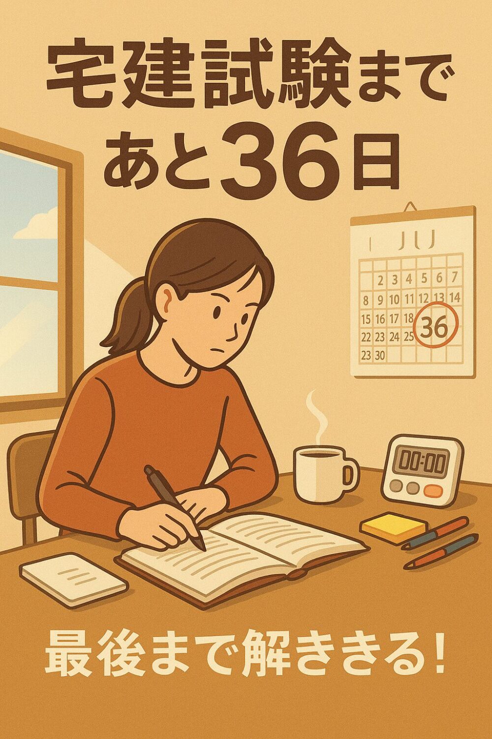[宅建試験まであと36日！]令和4年度「その他」分野を復習・次は最後まで解ききる挑戦!